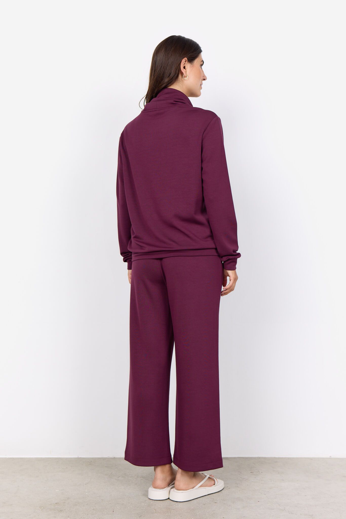 SOYACONCEPT SWEATSHIRT BANU 196 (WINE)