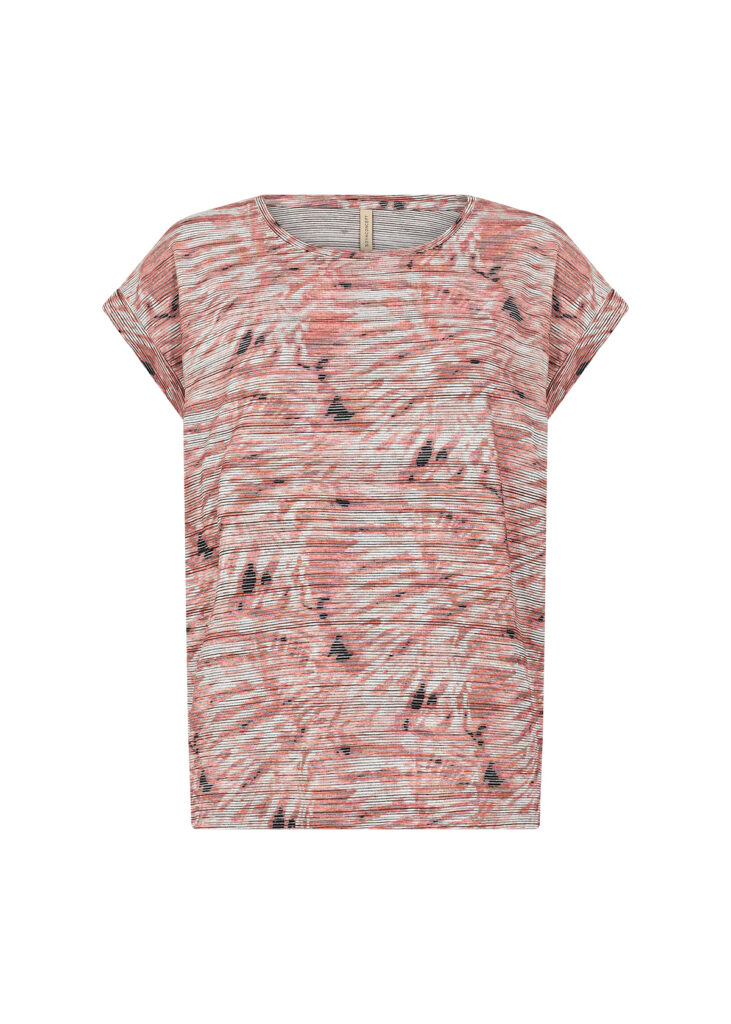 SOYACONCEPT GALINA52 T-SHIRT (PEACH)