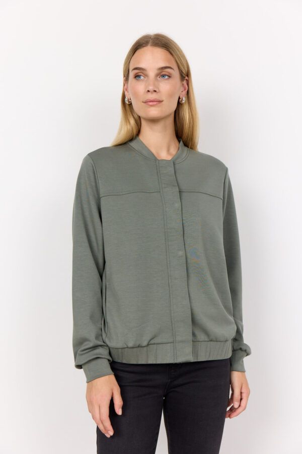 Soyaconcept BANU225 sweat jakke (army)