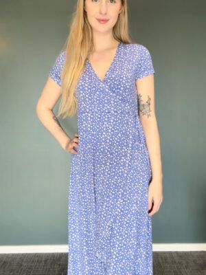 Hildegaard kjole blå