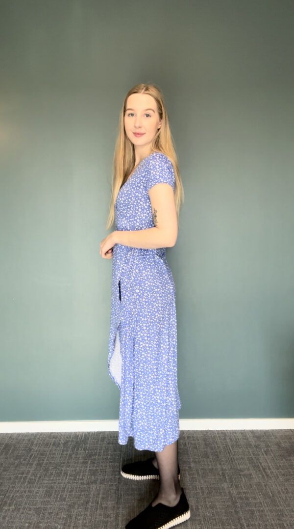 Hildegaard kjole blå