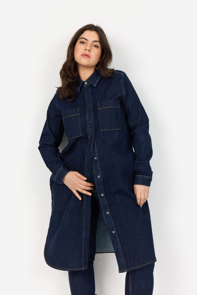 WASABI JENIFER 10 KJOLE (MØRK DENIM)