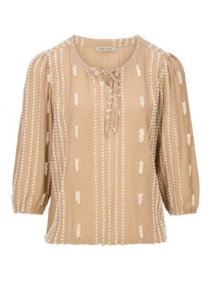 DREAMSTAR CAMILLE BLUSE (CAMEL)