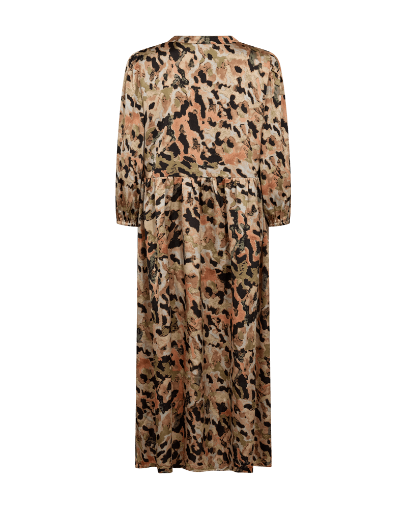 Freequent BAZY kjole (Olive Night W. Black)