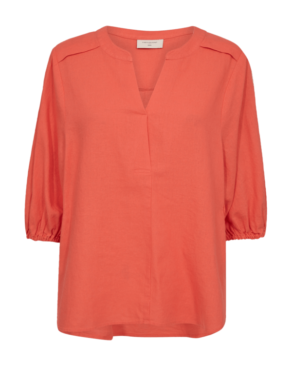 Freequent LAVA BLUSE (4290) HOT CORAL