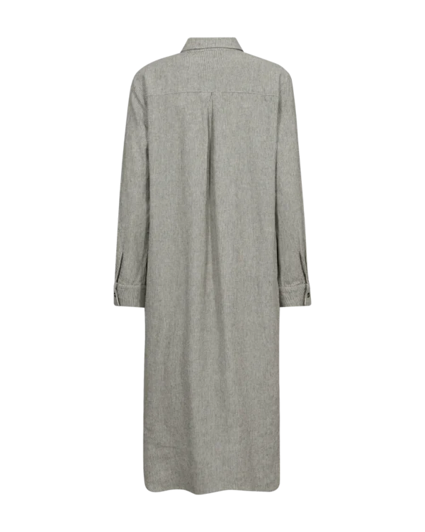 Freequent LAVA kjole strib (4307) lichen green