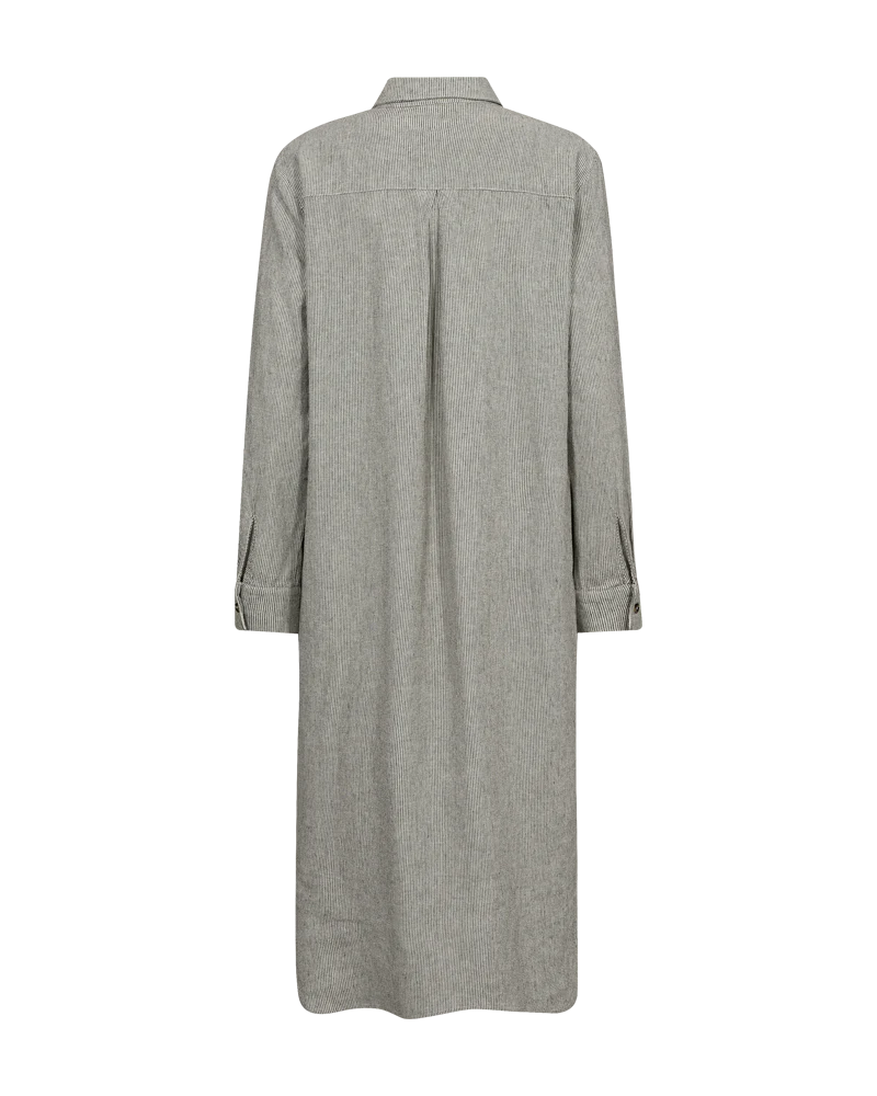 Freequent LAVA kjole strib (4307) lichen green