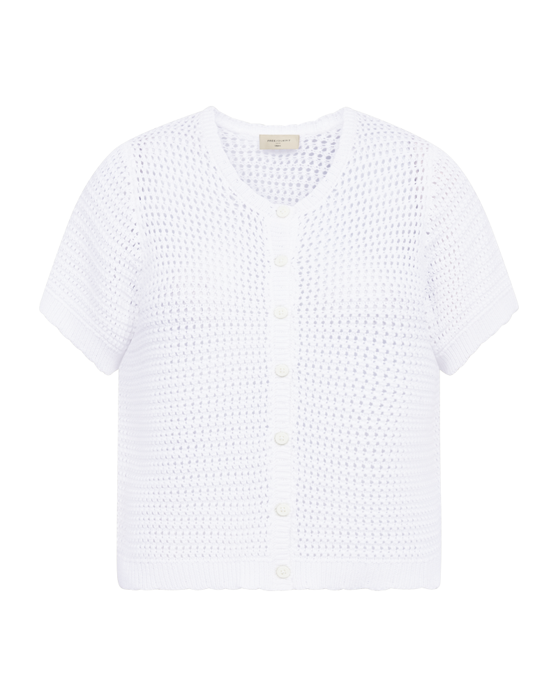 FQ strik cardigan TOTA (Hvid)