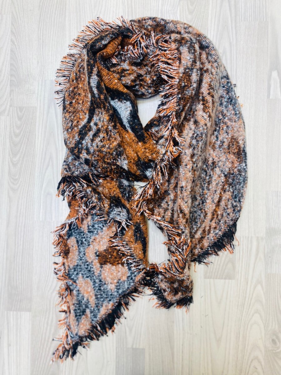 smidig Gravere Baglæns Lækkert lunt halstørklæde fra Bella Donna i leopard print